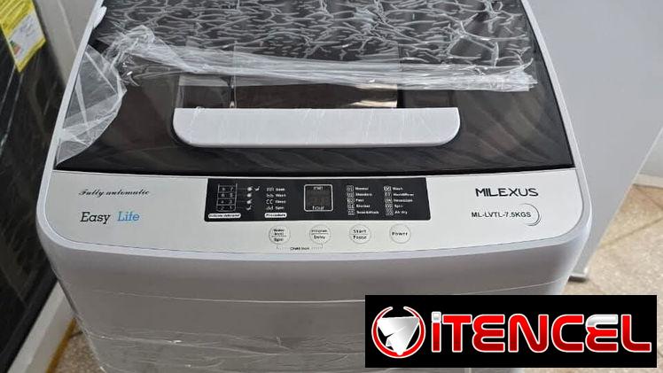 Lavadora automática milexus de 7.5 kg