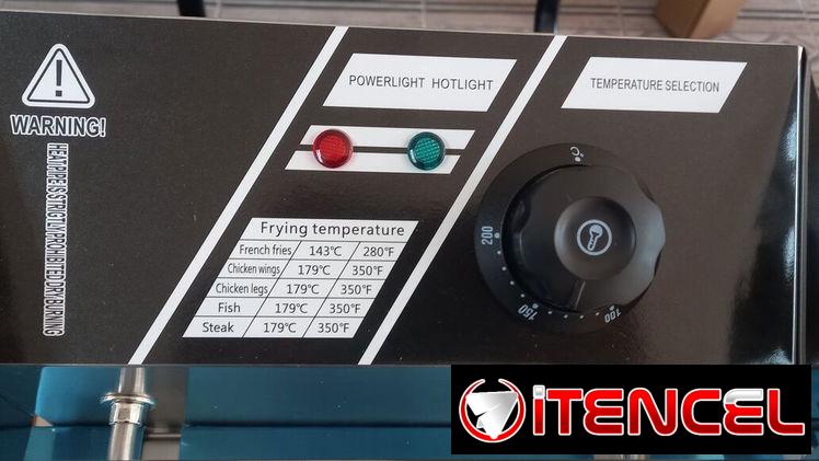 🍤 FREIDORA ELÉCTRICA 🍤 INDUSTRIAL BOSS TECH 10 LITROS🍤. MENSAJERÍA CON FACTURA Y GARANTÍA. TL 54833699