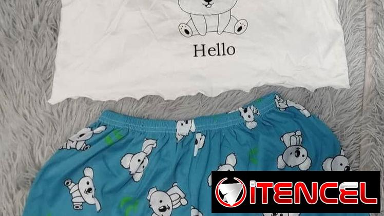 Ropa de dormir short + blusa desde S_M ..   6 Usd
