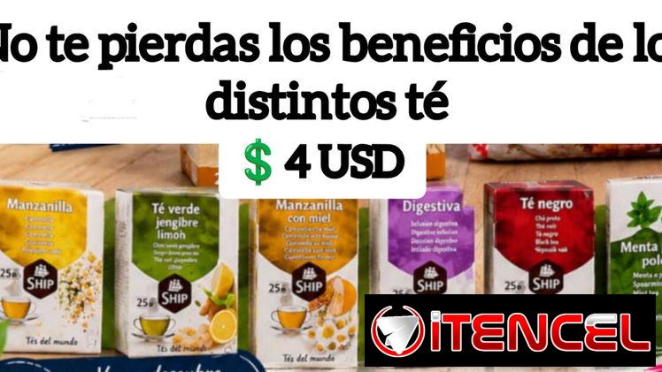 Infusiones, té verde de jengibre con limón, menta Poleo, manzanilla Aceite virgen de oliva ect