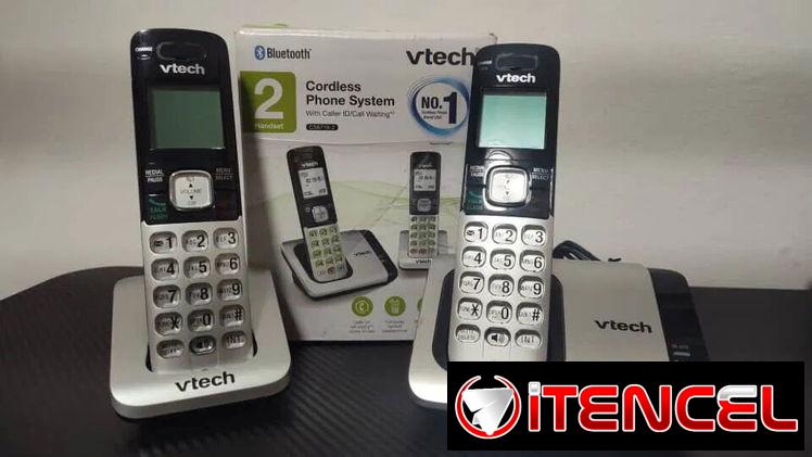Teléfono inalámbrico Vtech.