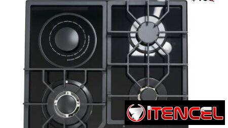 Milexus.  COCINA EMPOTRADA DE GAS E INFRARROJO MILEXUS