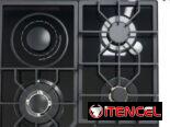 COCINA EMPOTRADA DE GAS E INFRARROJO MILEXUS