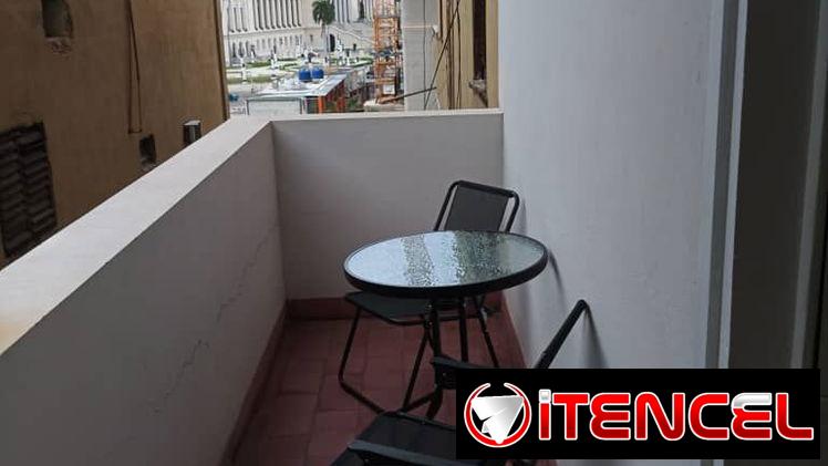 Renta de apt con vista al Capitolio sin cortes eléctricos