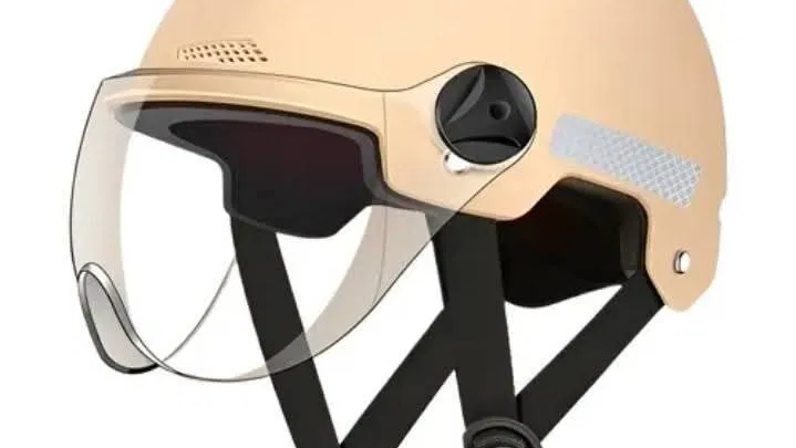 Casco de moto plástico semi integrales
