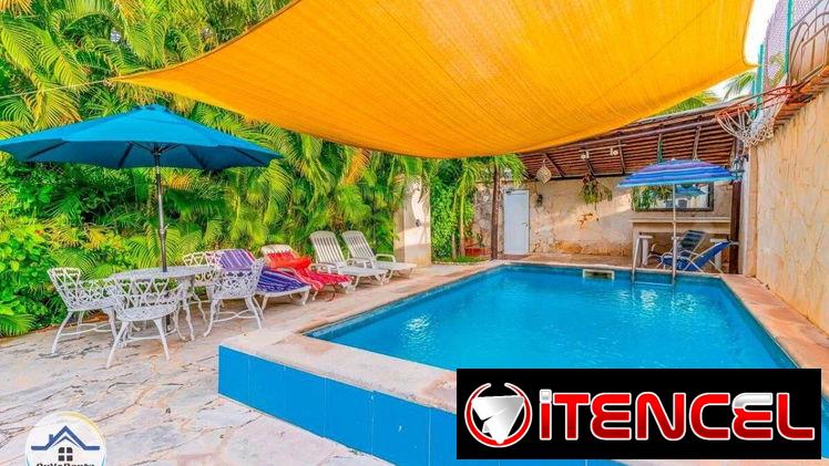 Renta de casa con piscina