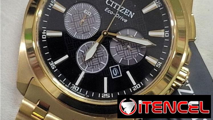 CITIZEN ECODRIVE PEYTEN (CA4512-50E) DE HOMBRE CON CRONOGRAFO , 41MM EN ACERO DORADO Y CRISTAL DE ZAFIRO  58049738
