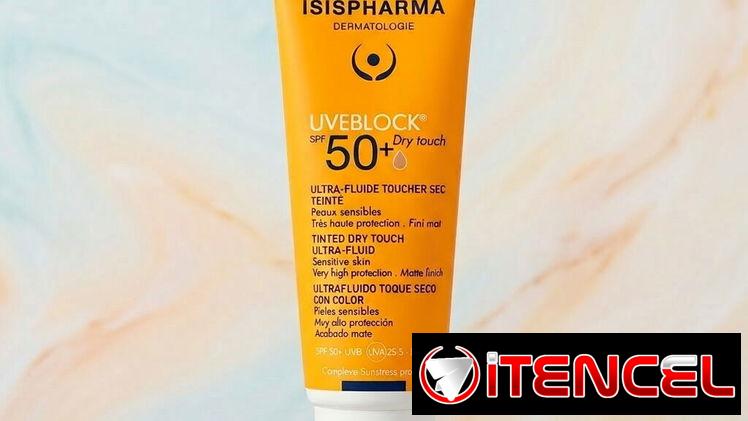 Protector Solar Isispharma Uveblock SPF 50+ Dry Touch 40 mL