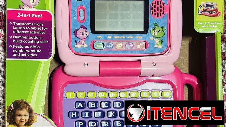 Juguete mini laptop para aprender inglés
