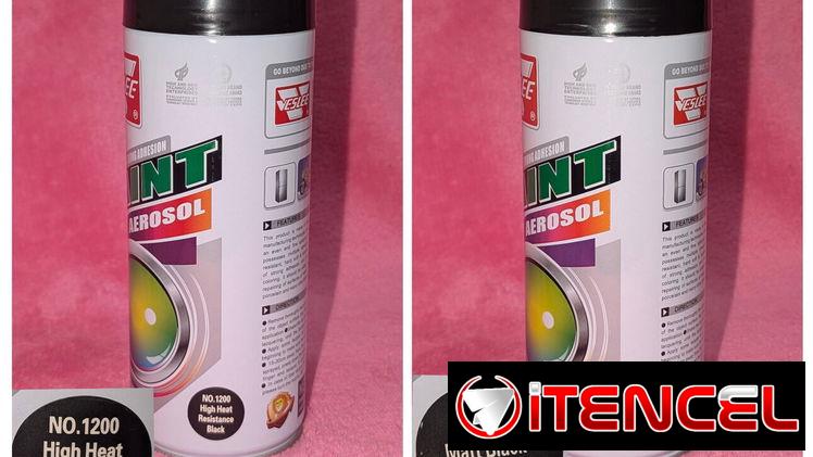 Pinturas en spray y otros productos de autos y motos.