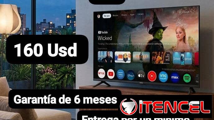 Smart TV Milexus HD 32″, Garantía de 6 meses, Entrega por un mínimo costo adicional para toda La Habana