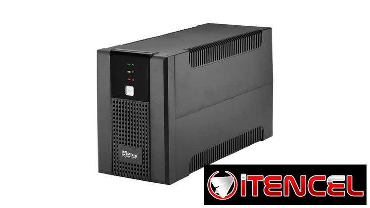 BACKUP NUEVO EN CAJA MARCA APLUS 1000VA 600 WATTS 10TOMAS 5 DE BACKUP Y 5 DE PROTECCIÓN USTED LO ESTRENA