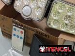 🌞 Lámpara LED de SEGURIDAD para exteriores con Sensor de movimiento y Solares