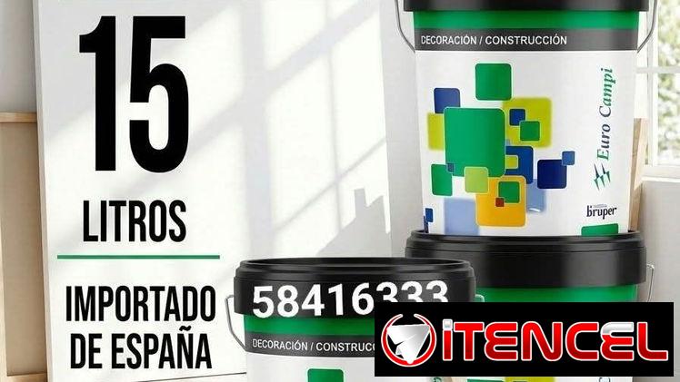 Vinil blanco 15lt euro campi