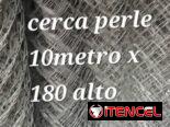 Cerca perle gal vanizada y tubos