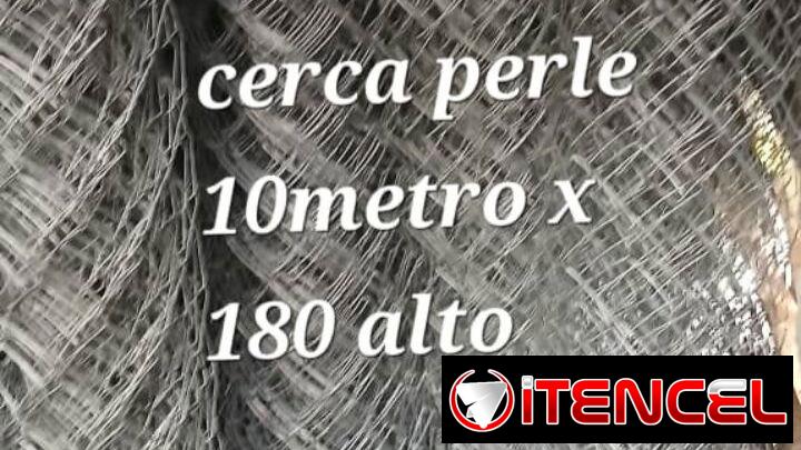 Cerca perle gal vanizada y tubos