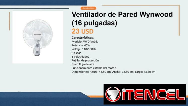 Ventilador de Pared