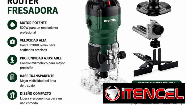 Router Fresadora de palma marca Metabo