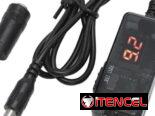 Una solución en los apagones es el cable USB para router Nauta o switch, puede entregar  9 V y 12 V, la duración conecta