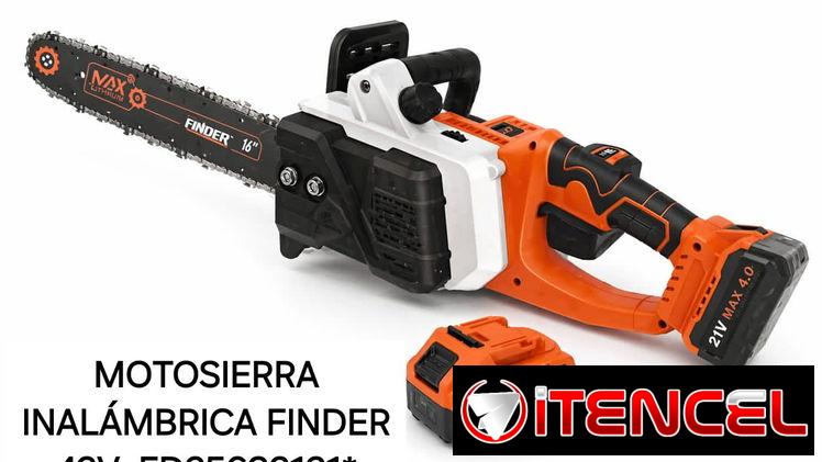 MOTOSIERRA INALÁMBRICA FINDER 42V  FD25632121* 💰 *PRECIO: 160 USD* | 🛡 *GARANTÍA: 15 DÍAS*