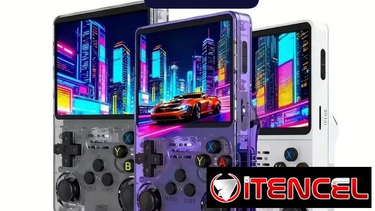 Consola retro modelo R36S. Varios colores disponibles. 70 usd