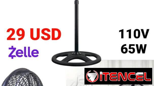VENTILADOR DE PEDESTAL 18″ | Tipo Ciclón 65W – $29 USD Zelle 🚚 #Ventilador #Abanico #Fan #VentiladorDePie
