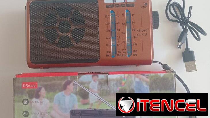 Radio con panel solar, AM, FM, $26 usd y 18 usd