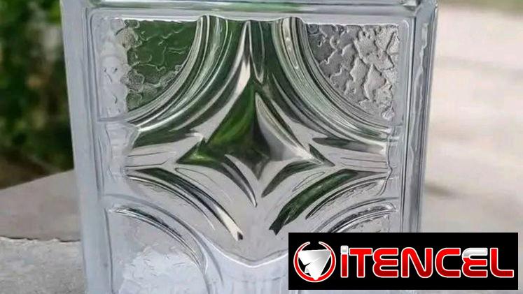 Bloques de cristal  19x 19 x 8
