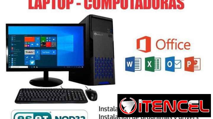 Servicio informático 💬 Instalación del Sistema Operativo , antivirus , drivers