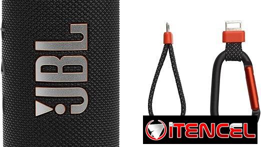 JBL Flip 7 Bocina Portátil Bluetooth, Batería Integrada, Resistente al Agua – Negro