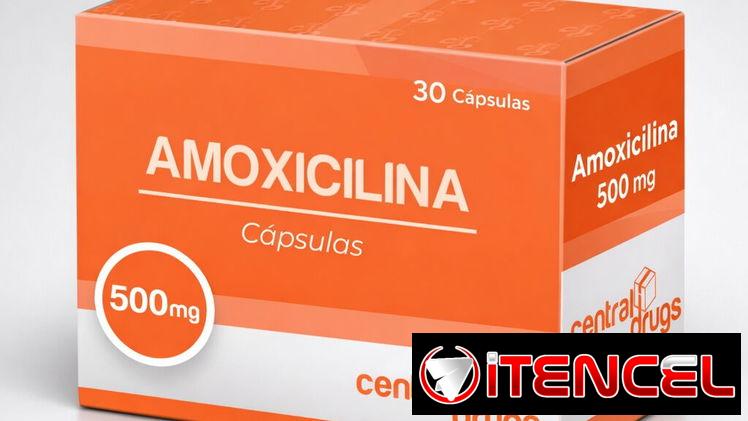 Amoxicillina (500 mg) Caja con 30 cápsulas