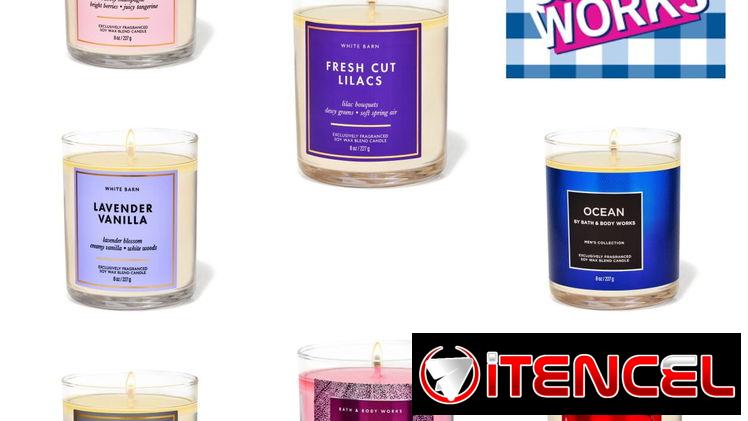 Velas Bath-body-works 1 mecha originales