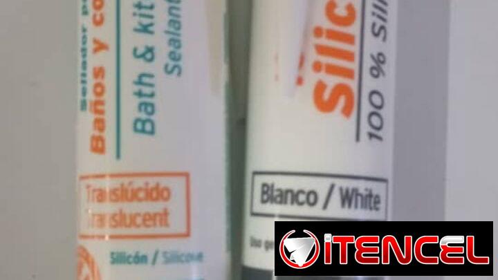 Silicona para azulejos y cristales