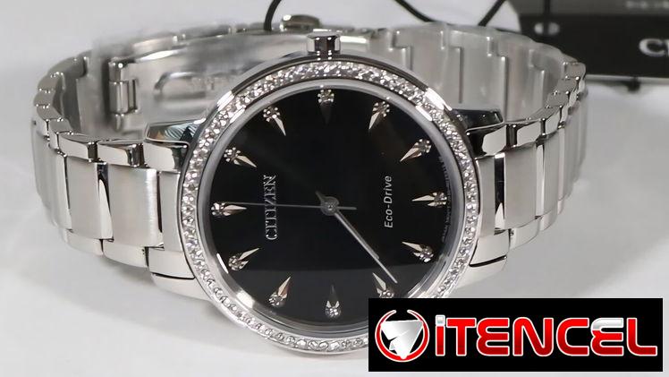 RELOJ CITIZEN ECODRIVE SILHOUETTE CRYSTAL (FE7040-53E) DE MUJER , 36MM EN ACERO INOXIDABLE CON DIAMANTES  58049738