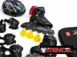 🛼 NOS FUIMOS EN PATINES 🛼 SET COMPLETO DE PATINES CASCO PROTECCIÓN CODOS Y RIDILLAS + CONOS. TLF 54833699