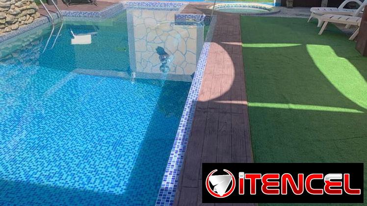 Espectacular piscina para pasadía.