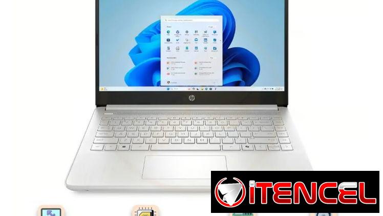 Laptop HP 14″, Procesador Intel N150 (Modelo: 14-dq6011dx) 4 GB RAM, 128 GB UFS – Plateado (Nuevo)