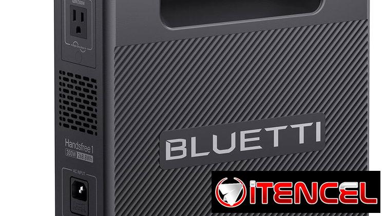 ⚡🔌  BLUETTI Handsfree 1 ▌Con batería confiable para tu día a día, sin mantenimiento ni complicaciones