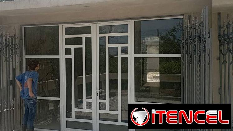 Trabajos de carpintería de aluminio
