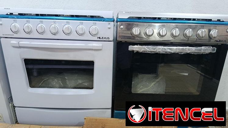 Cocina milexus de 6 hornillas mensajería incluida