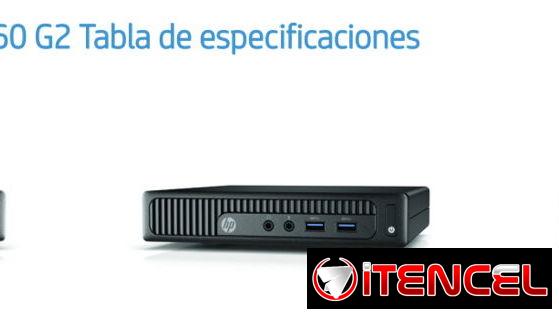 PC de escritorio mini HP 260 G2 -i5 6ta 6200U 16gb RAM SSD 512gb WIFI BLUETOOTH
