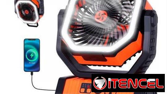 Ventilador recargable F6