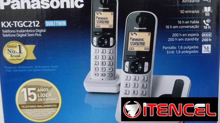 Teléfono Panasonic 2 baces