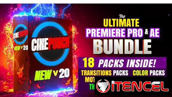 🟡 El FAMOSO ULTRA PACK CINEPUNCH con 250 GB de Contenido Footage para Video 4K-8K ProRes