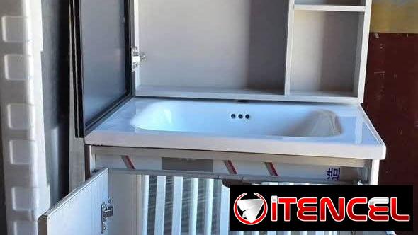 MUEBLES CON LAVAMANOS PARA BAÑO