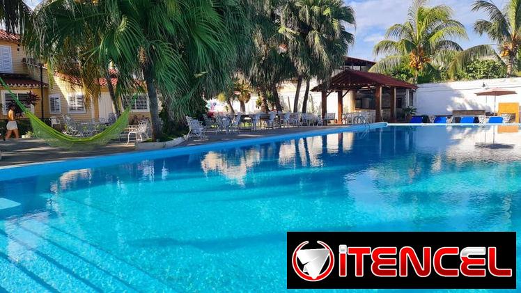 Pasadía con vista al MAR! Piscina GRANDE, caney, terraza y más!