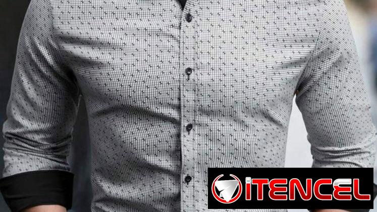 Camisas para hombres, detalles en las fotos
