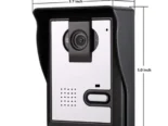 Sistema de Videoportero con Monitor LCD 4.3” y Cámara Exterior con Visión Nocturna. AMOCAM