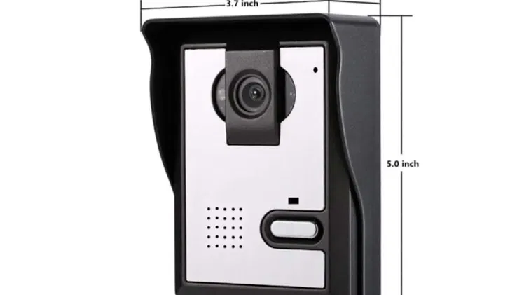 Sistema de Videoportero con Monitor LCD 4.3” y Cámara Exterior con Visión Nocturna. AMOCAM