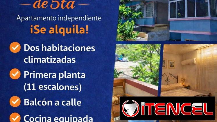 Apartamento independiente en el Vedado